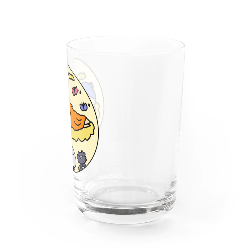 ブッディズムのほーはいさん【ねはん】 Water Glass :right