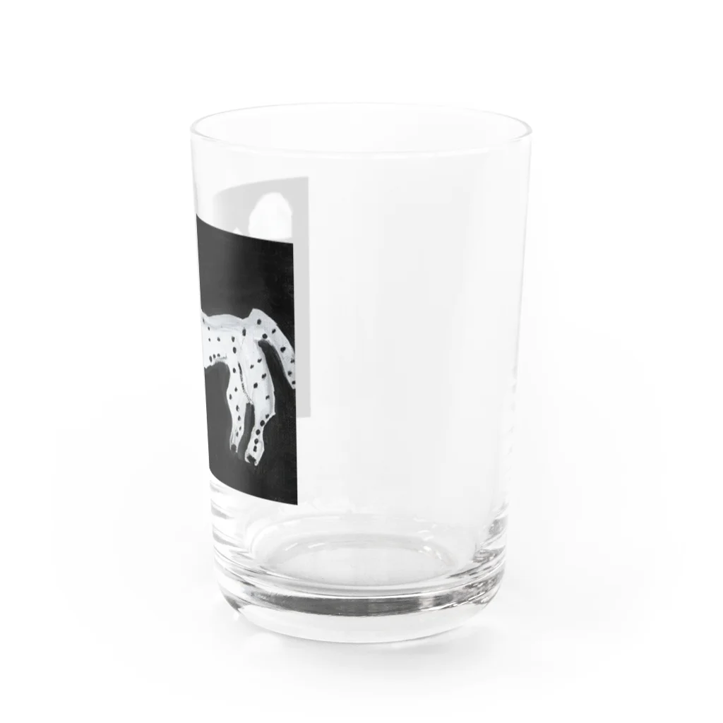 The Lonely Cheetahのさびしいチーター Water Glass :right