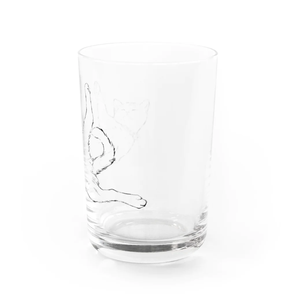 はるさめ商店の子猫ちゃん Water Glass :right