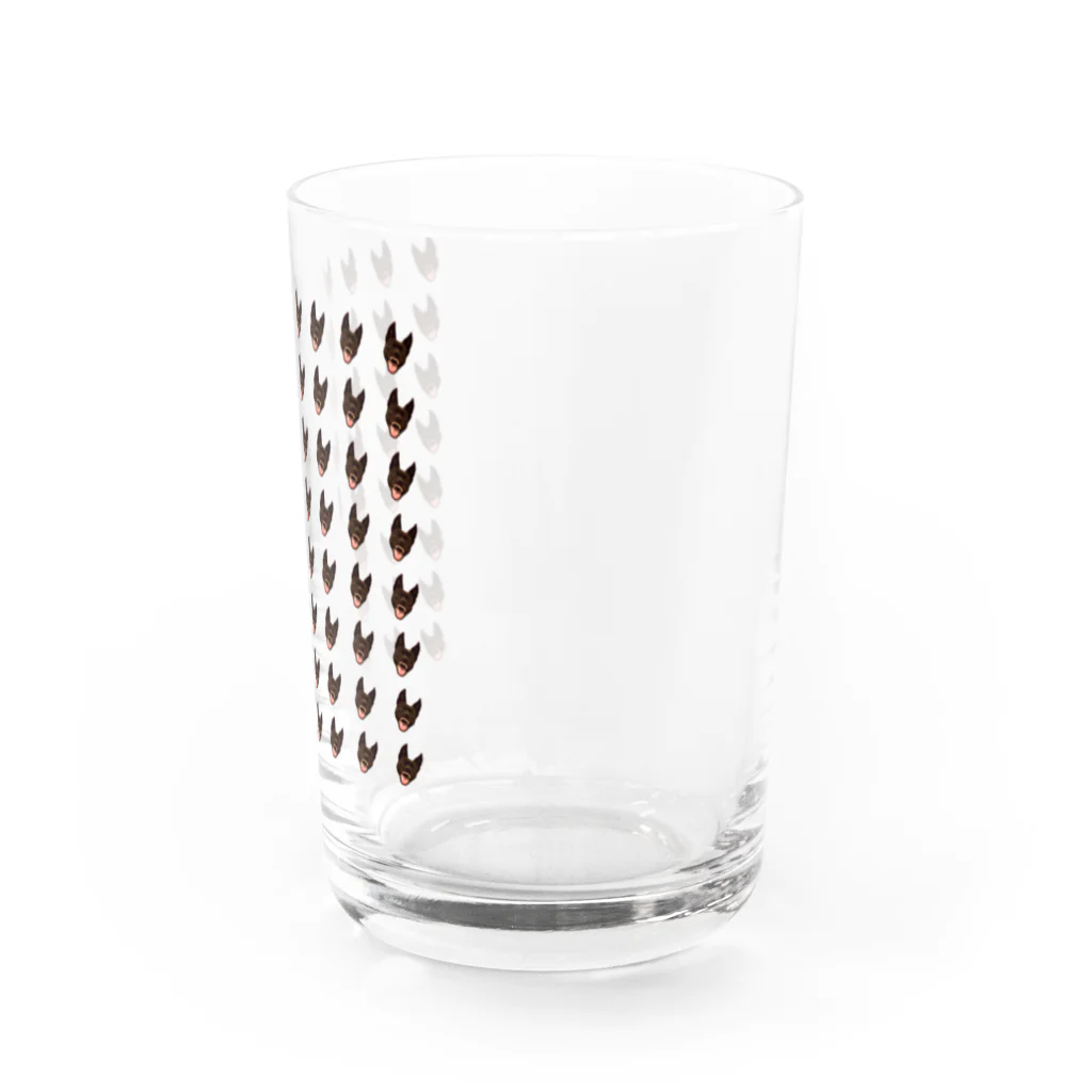 おこめののこのかわいいわんちゃんの柄 Water Glass :right