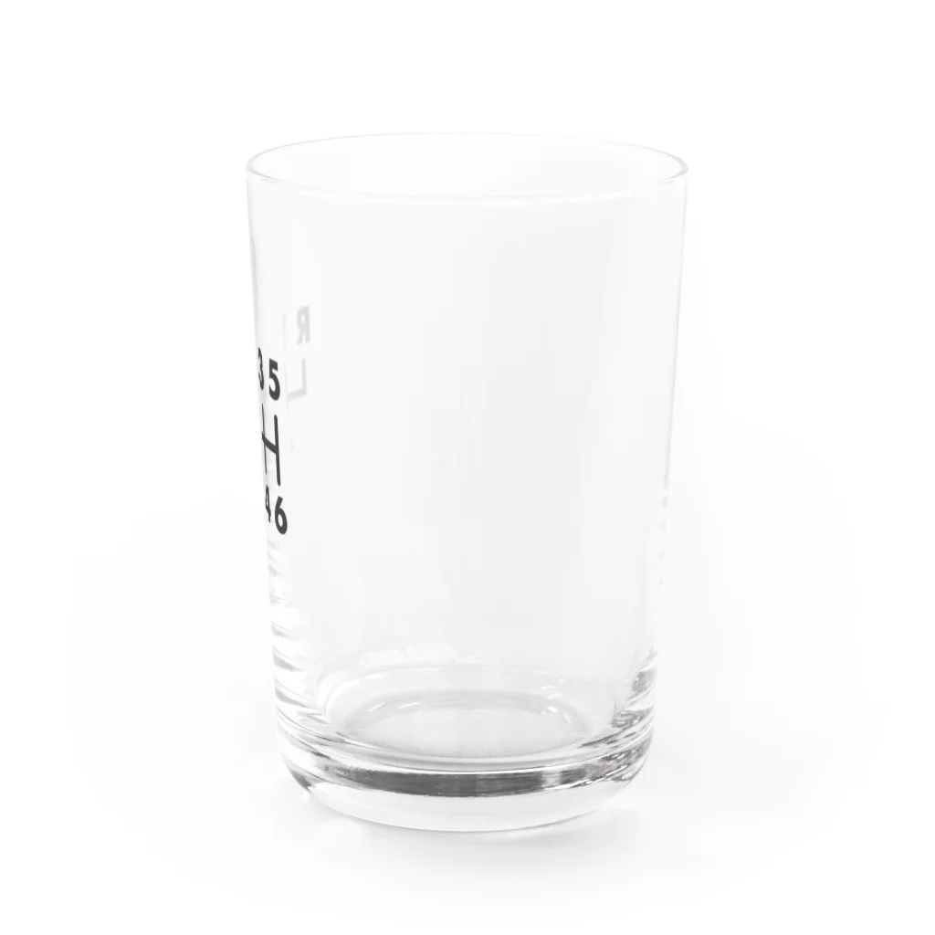 metrograph - メトログラフのマニュアルトランスミッション 6速シフトパターン 6MT Water Glass :right