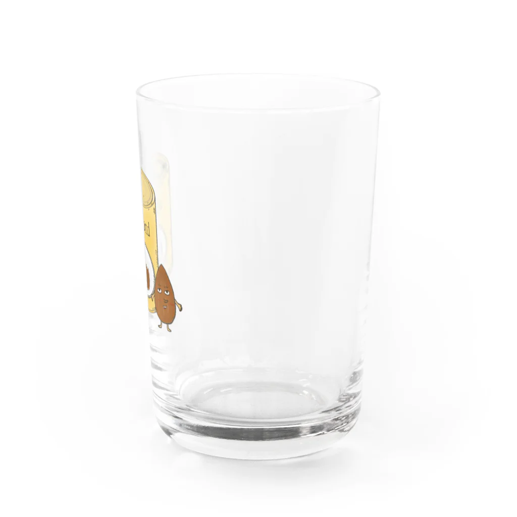 くまにんじんのアモンド Water Glass :right