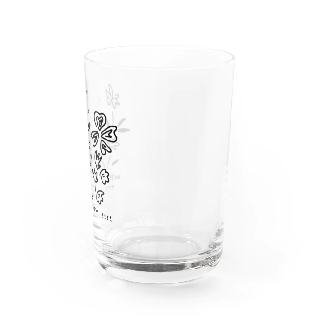 アトリエやまのうえのお花シリーズ Water Glass :right