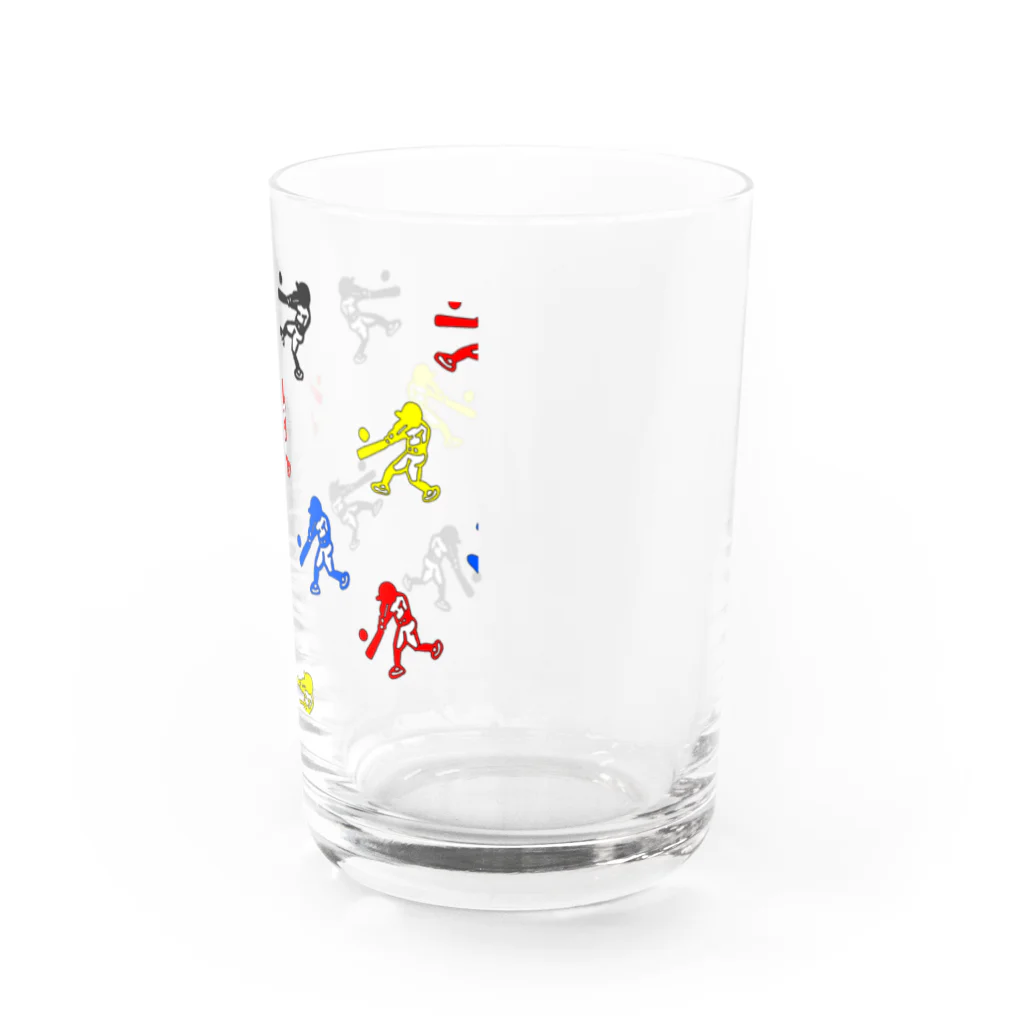 greetenの野球めいいっぱい 野球 Water Glass :right