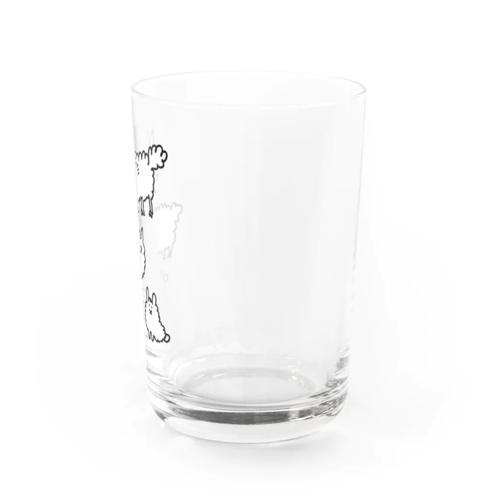 まるこのもふもふ Water Glass :right