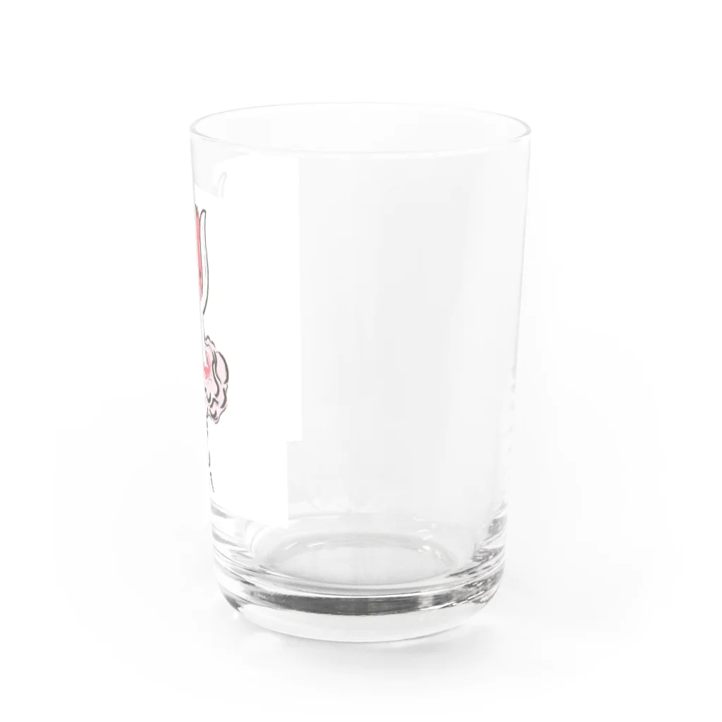 HUG flowerのtulipdancer Water Glass :right