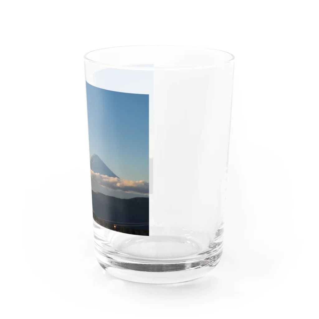 milkのふじさん Water Glass :right