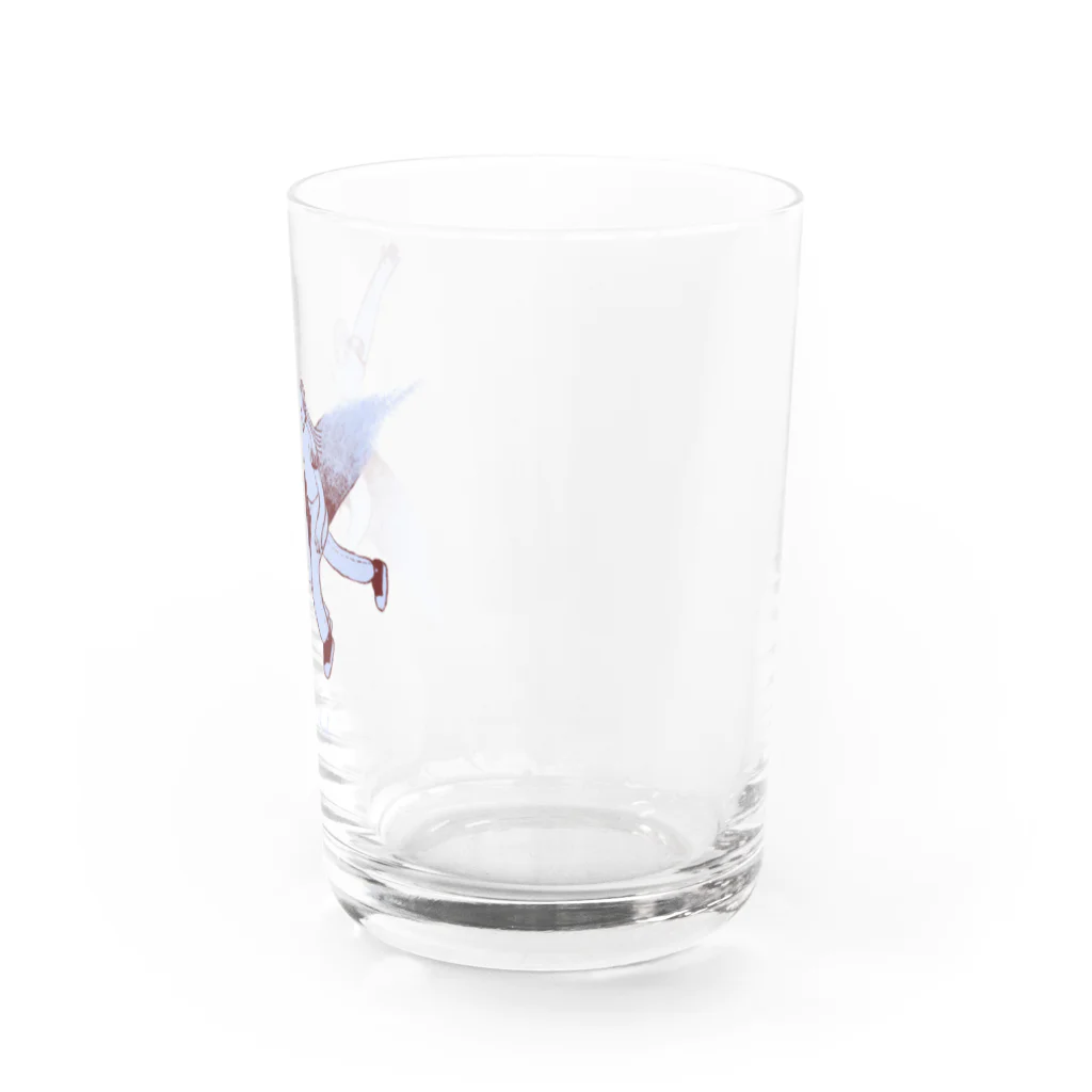 Ying Yang DOGのsister hood twin Water Glass :right