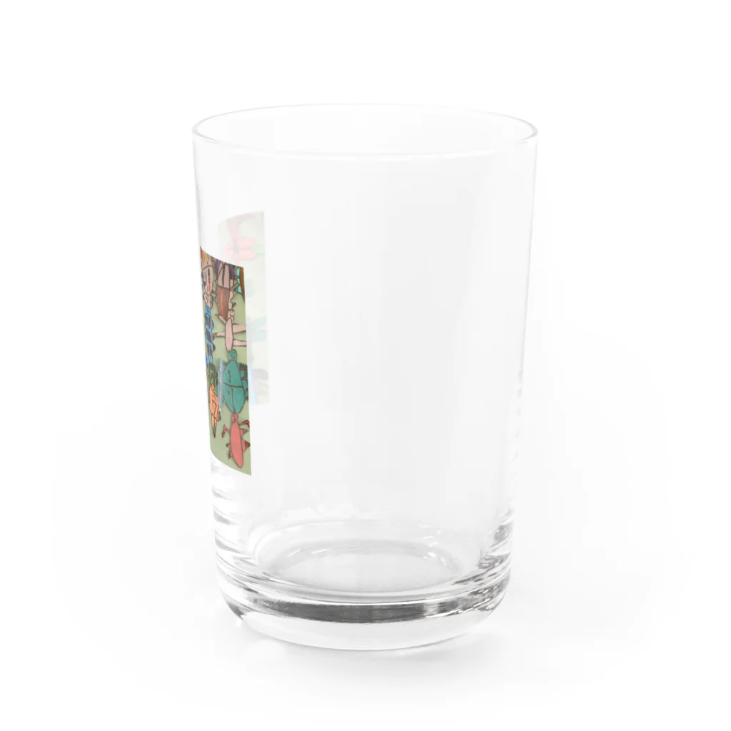 ギフっ子SHOPの虫ちゃん Water Glass :right