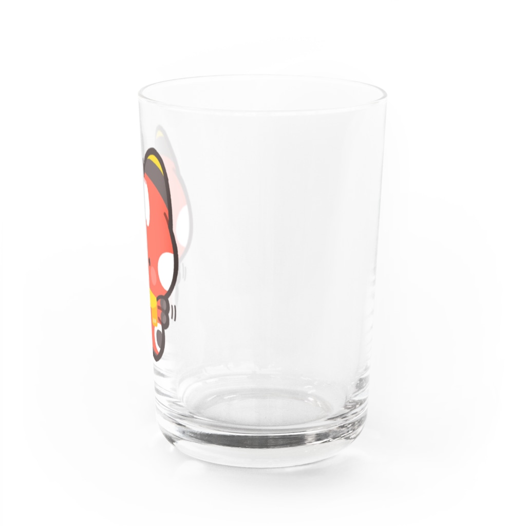 Umtのワタワタ赤べこさん Water Glass :right