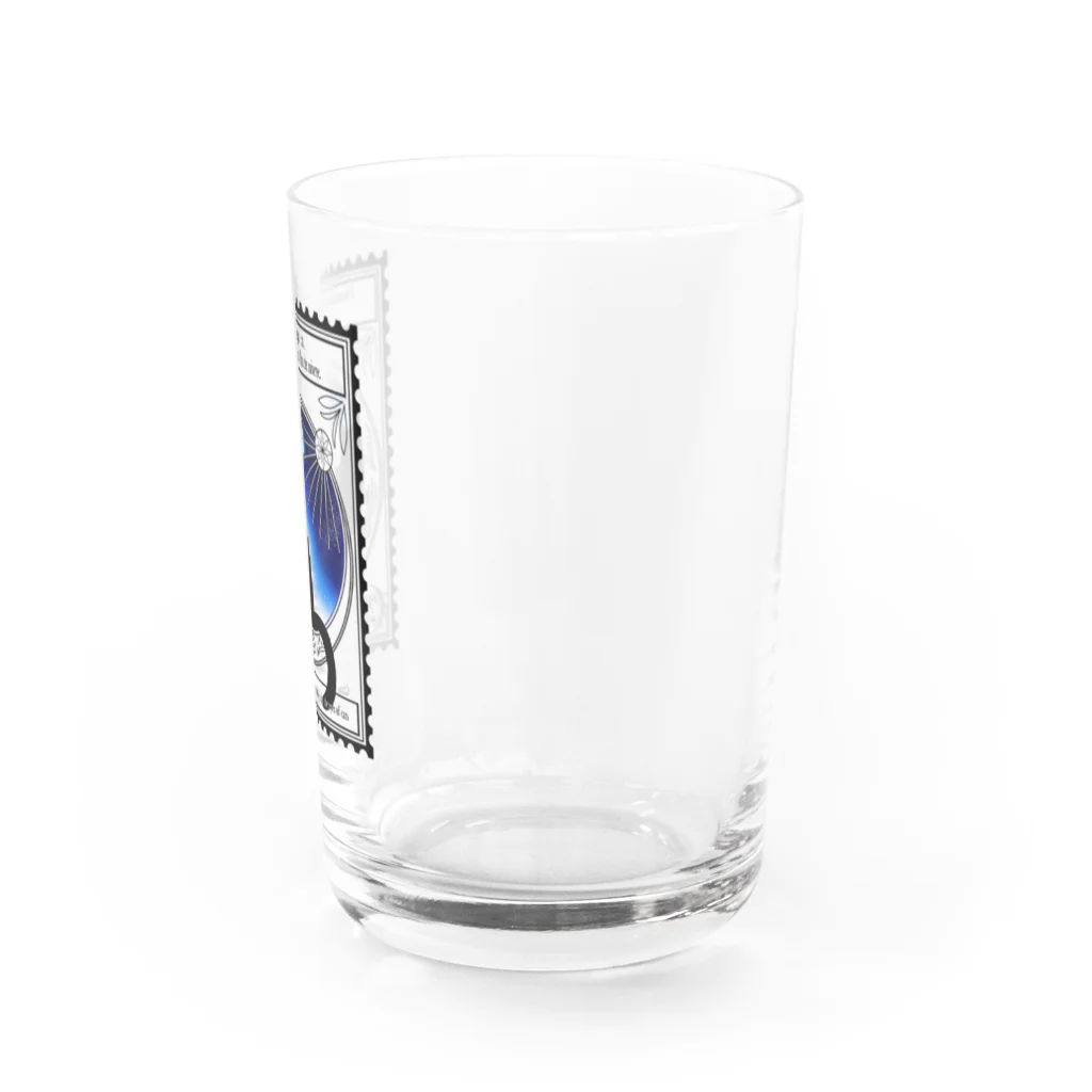 せつらの切手風　カラー Water Glass :right