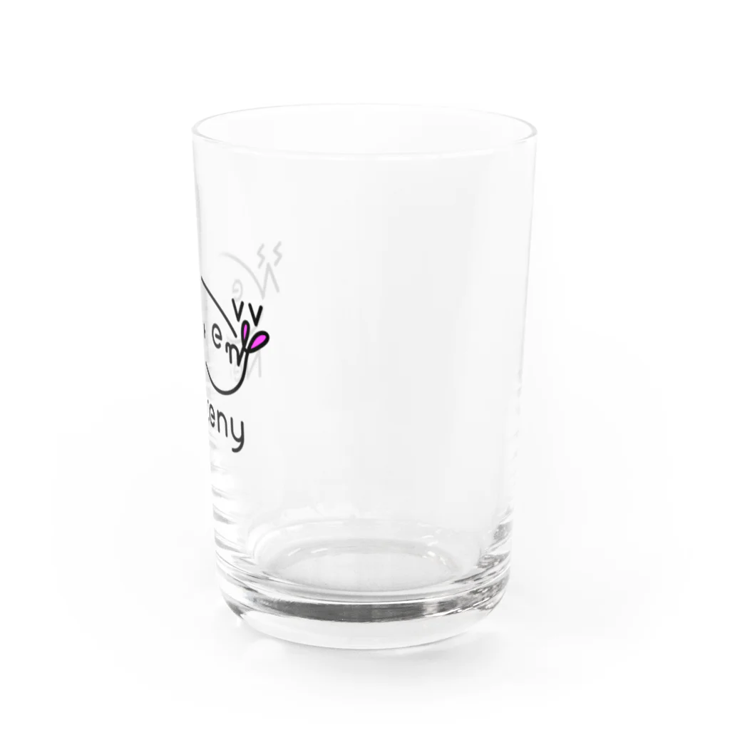 NeotenyのNeotenyロゴ Water Glass :right