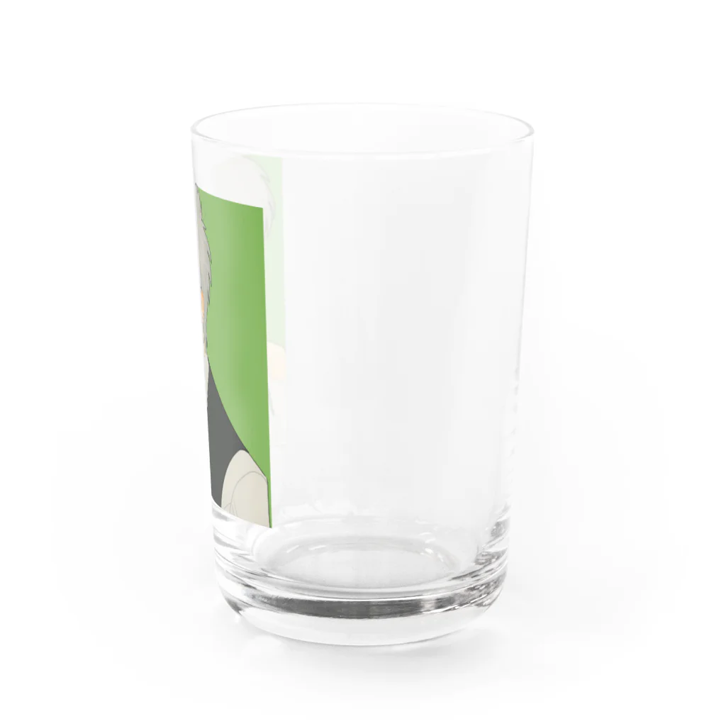 わたつみの💚先生💚 Water Glass :right