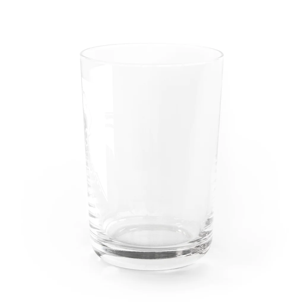 山形屋米店の白版＿ニコラ・テスラ Water Glass :right