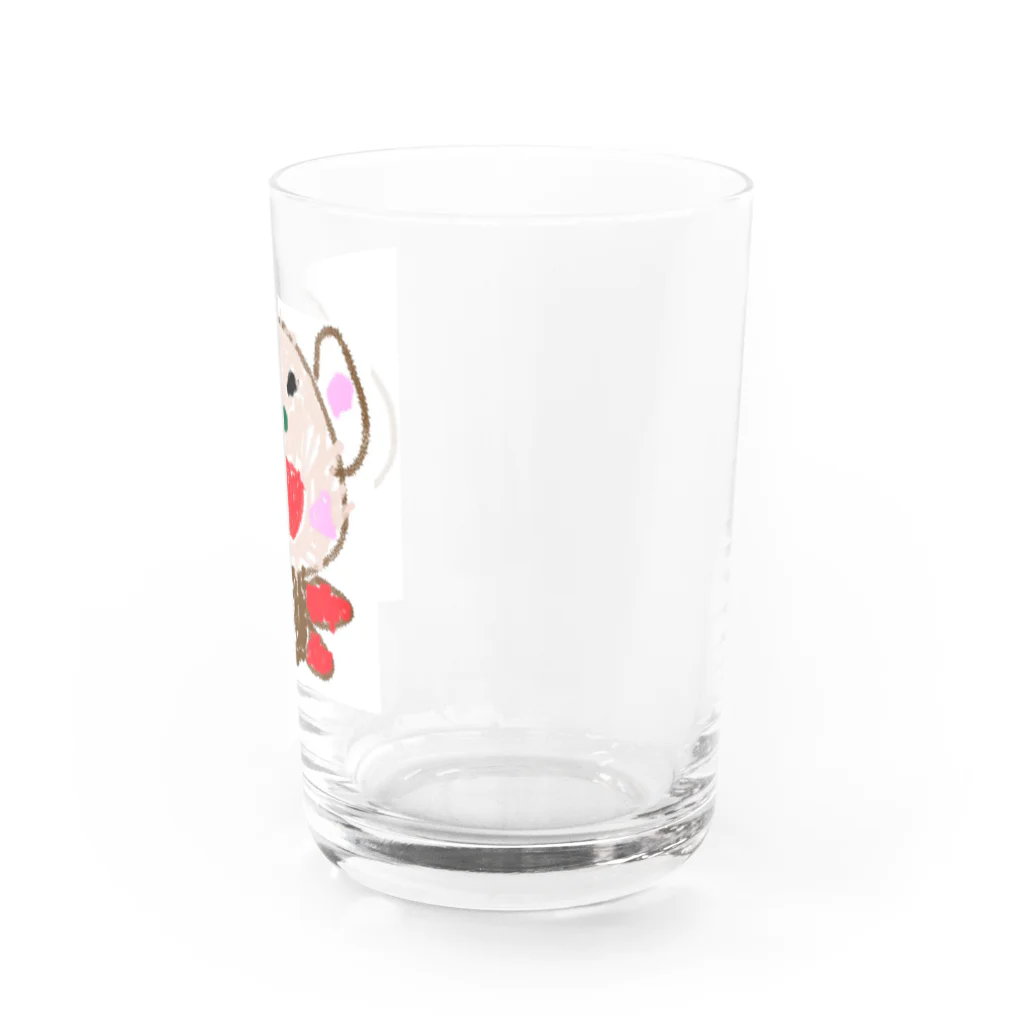 思い出ショップのおさるまま Water Glass :right