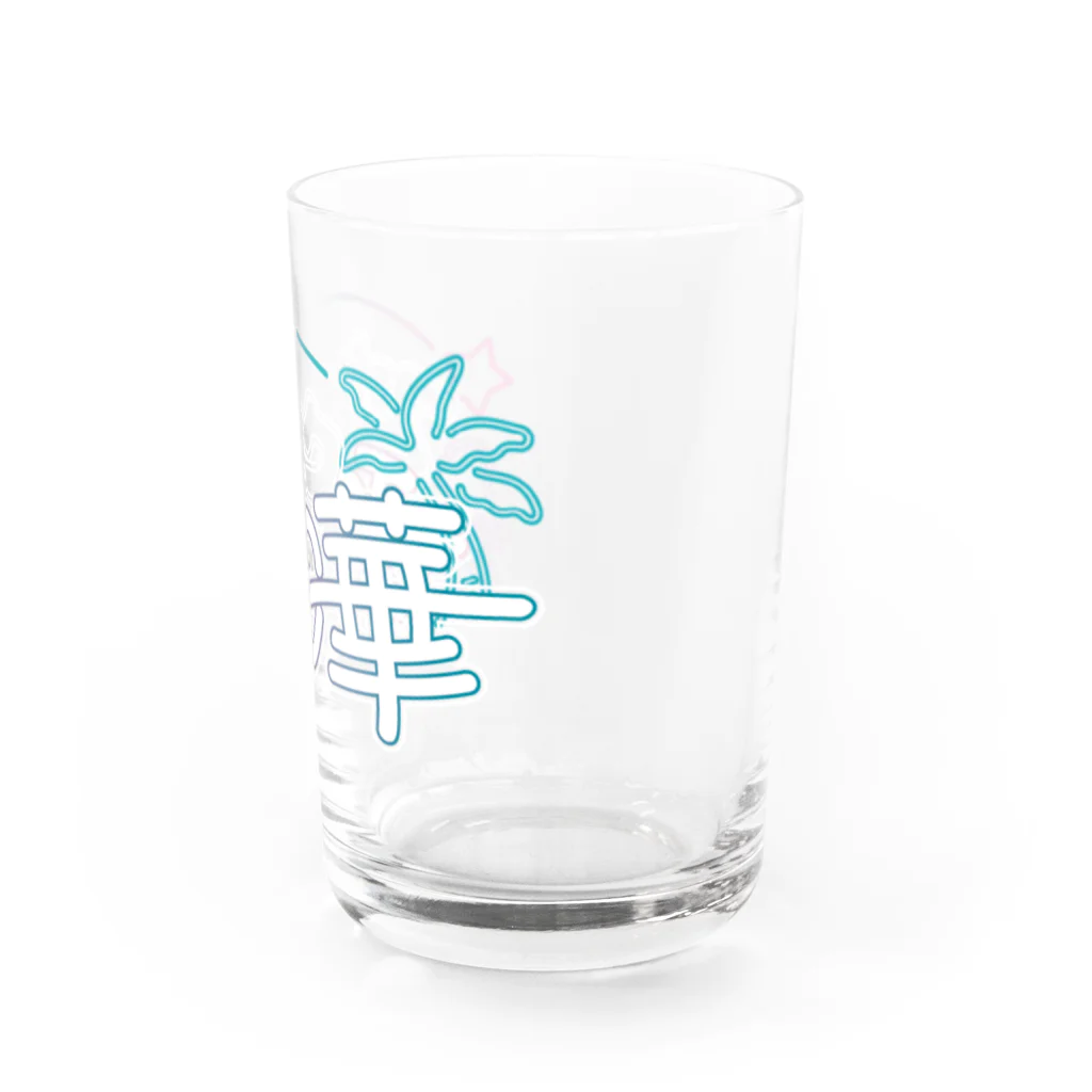 スナック和華のグラデのロゴ Water Glass :right