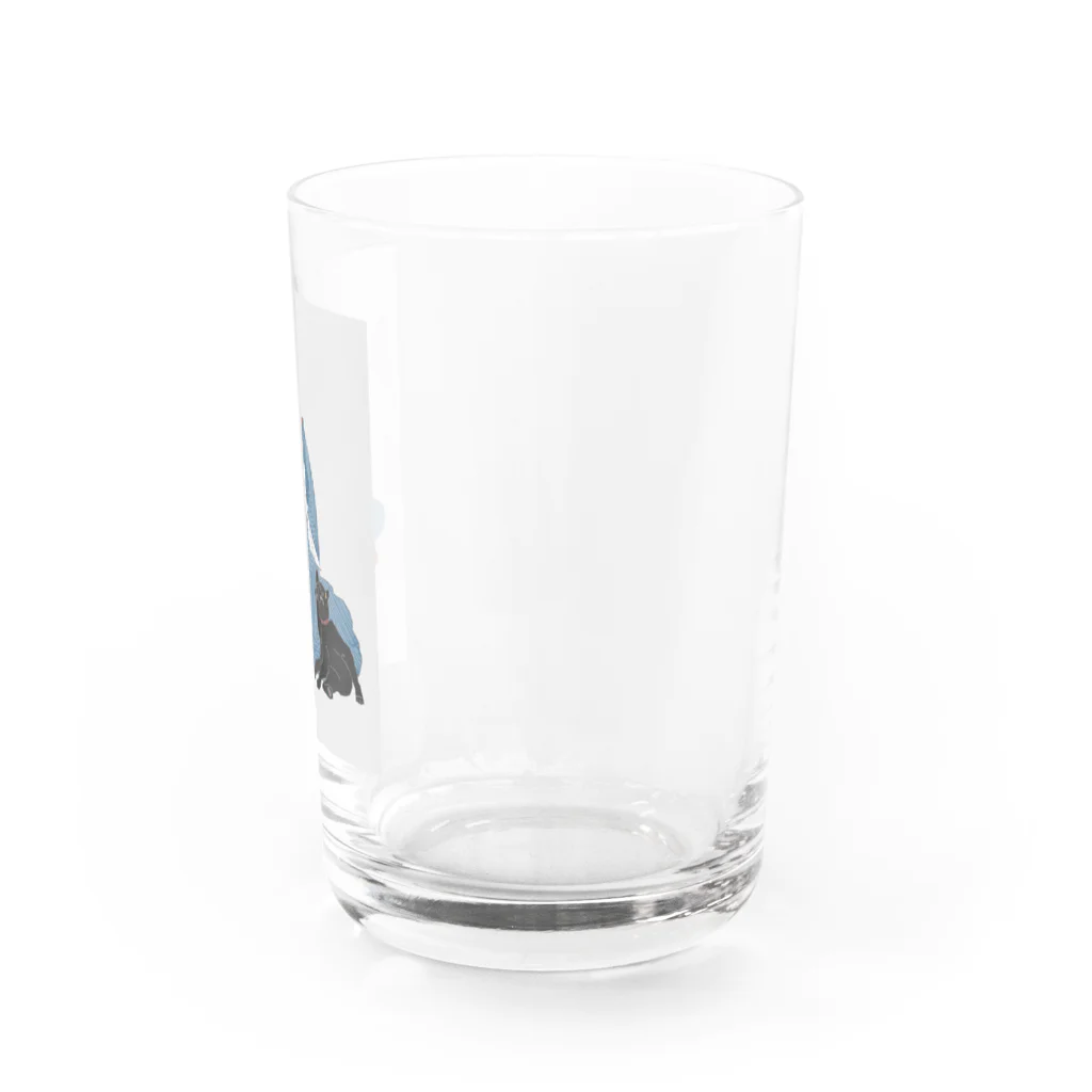 keeeeeep smilingのビューティー選手権　#かみぐせ絶好調 Water Glass :right