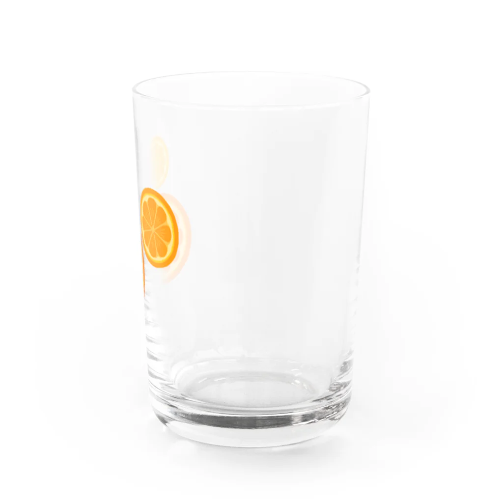 こめつぶ店の多分オレンジ Water Glass :right