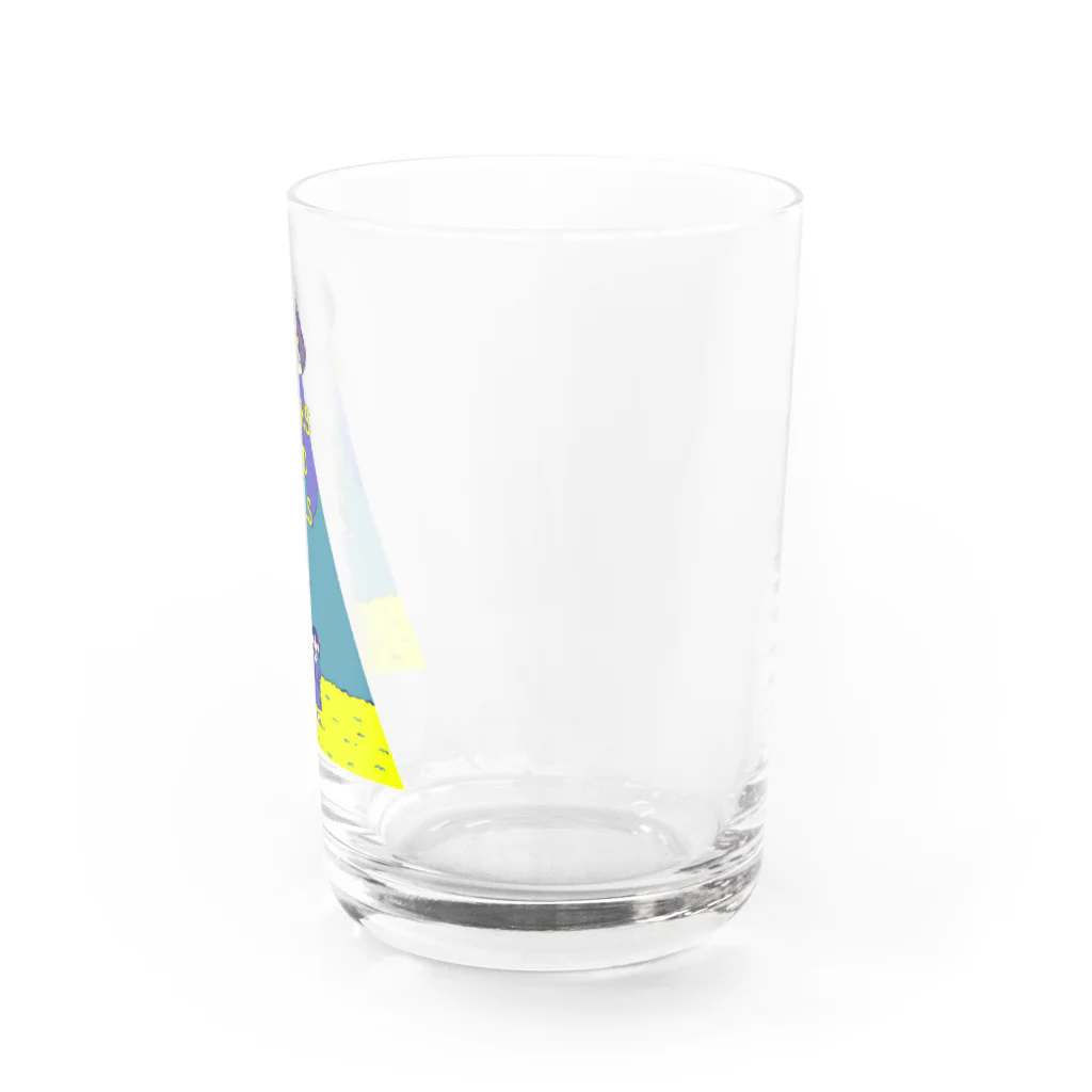 あきらんどの宇宙人と女の子 Water Glass :right