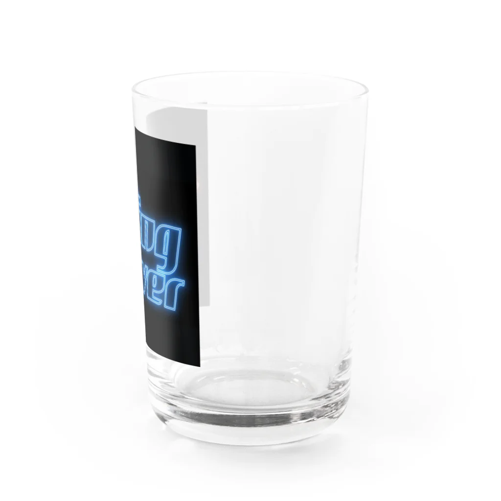 ランパンプス単独グッズショップのKing Power ロゴ　グラス Water Glass :right
