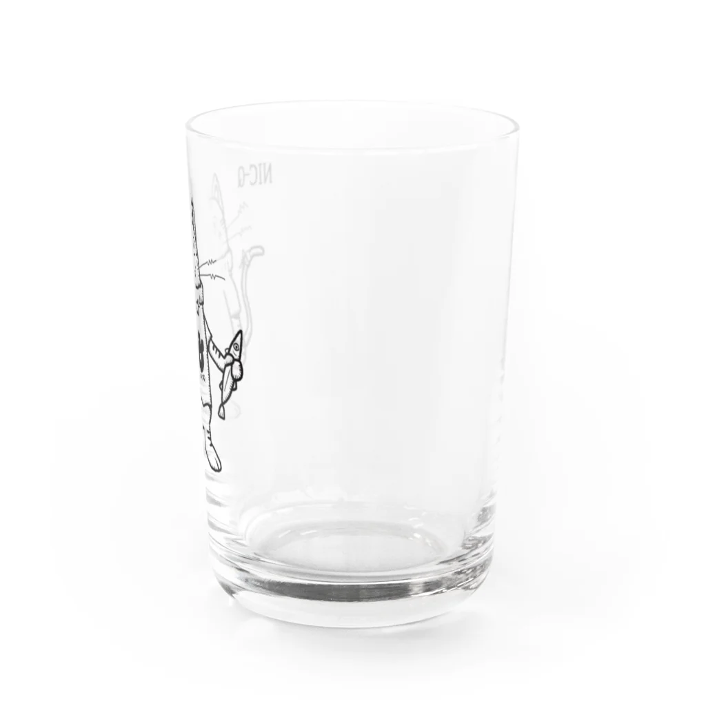 atts60 TシャツやさんのNIC-Q Water Glass :right