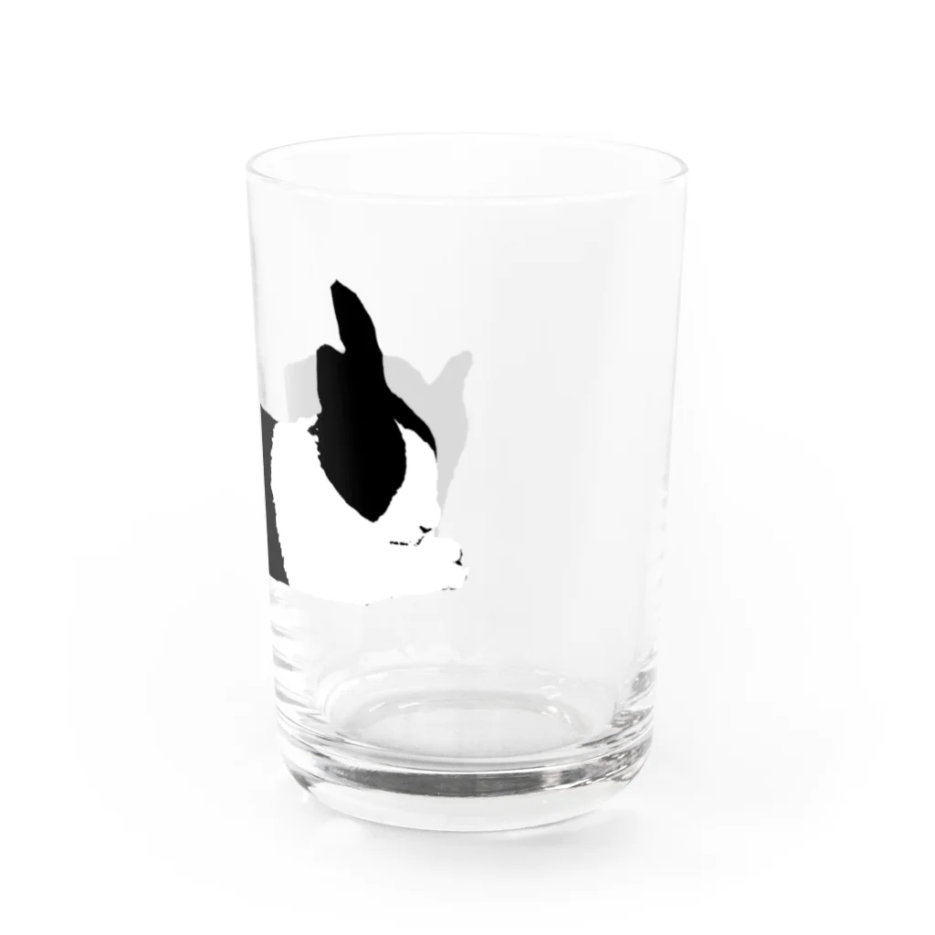 えりんごのねそべりうさぎ Water Glass :right