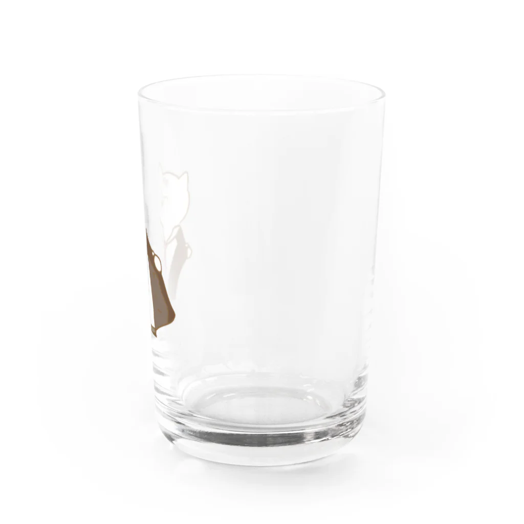 nyantar_stampのねこの島岡さん Water Glass :right