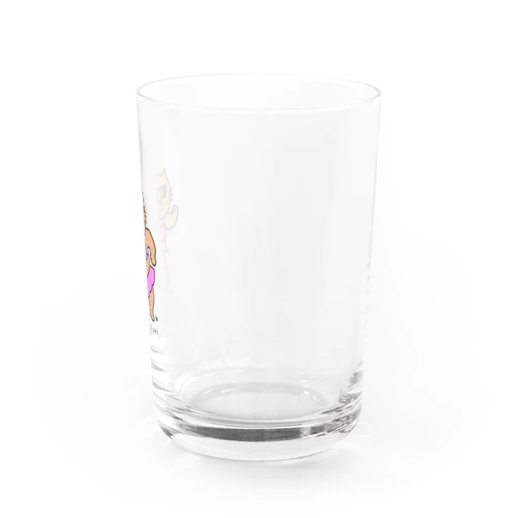 BIKINI.CATのダンシングビキニCATさん Water Glass :right