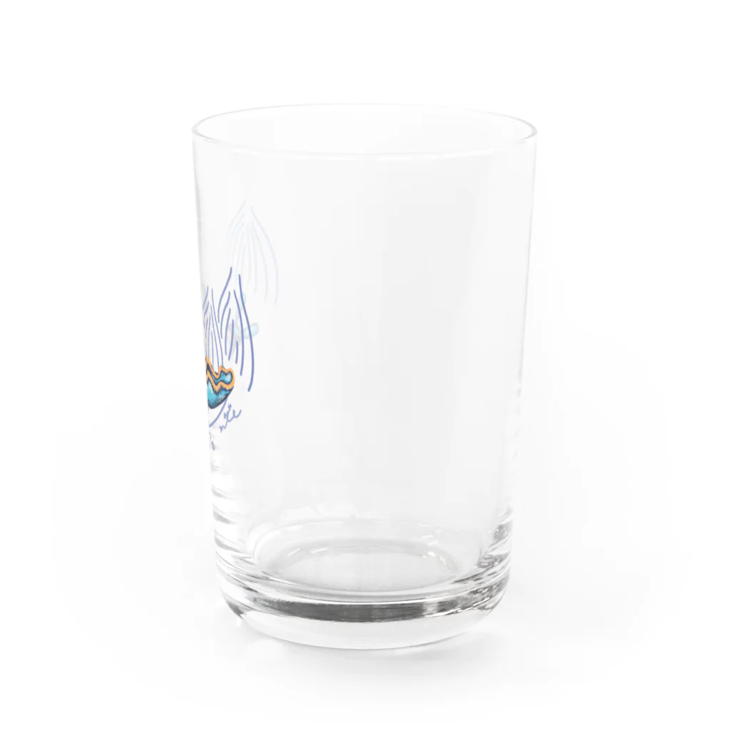 moeseaslugのアカフチミドリガイ Water Glass :right