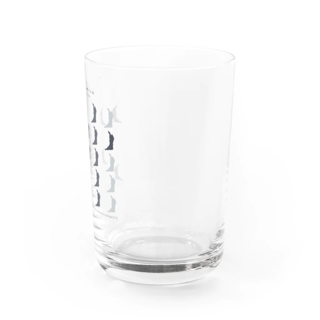 duckzの大阪府（オオサカのオ） Water Glass :right