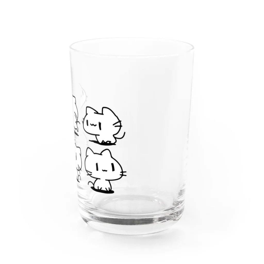 どどど素人のどどねこ-ぜんぶ- Water Glass :right