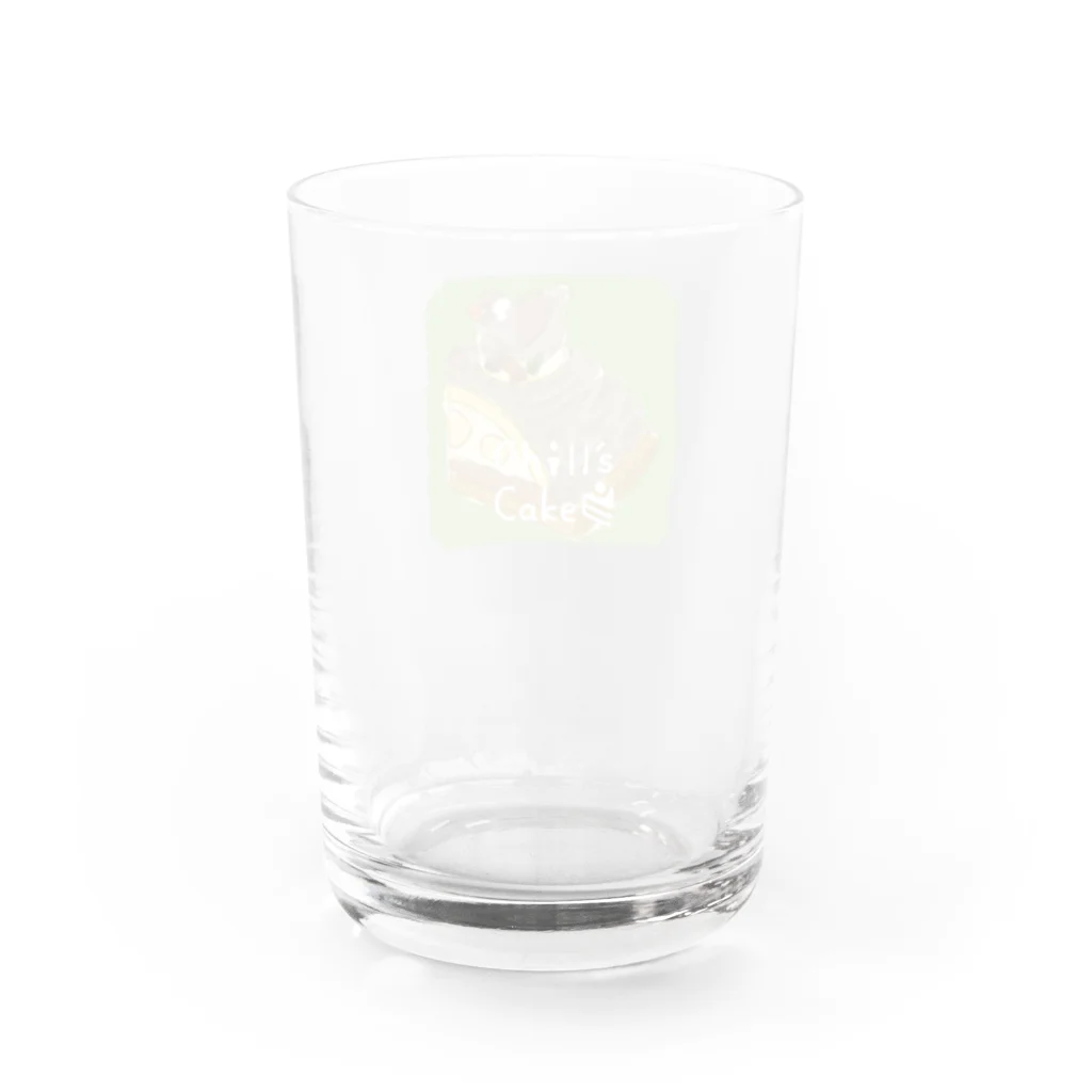 Chill`s Factoryのモンブランケーキ 文鳥 Water Glass :right