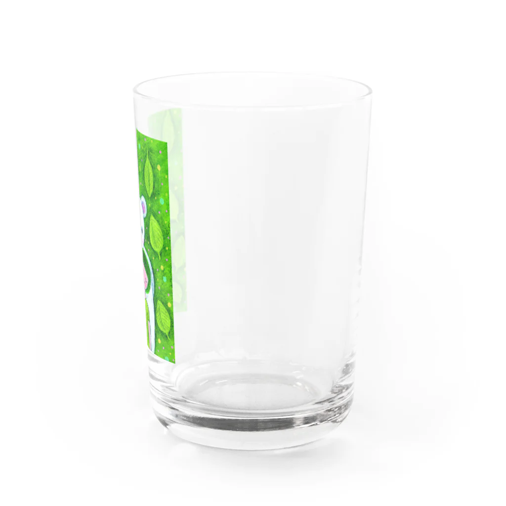 PETDOGSの「緑の気持ち」ロンググラス Water Glass :right