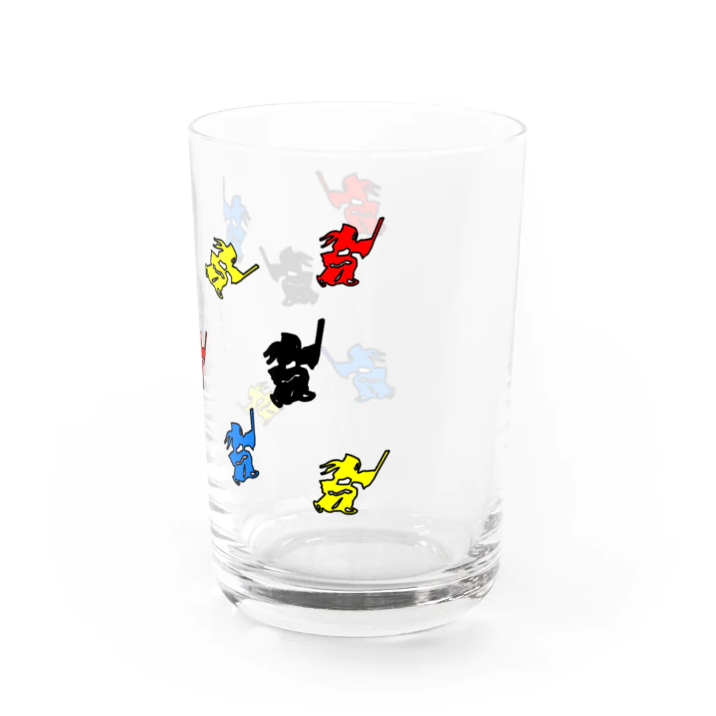 greetenの剣道めいいっぱい 剣道　カラフル Water Glass :right