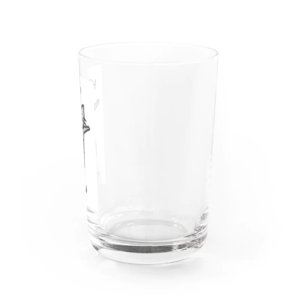 まよしのへそてんねこ Water Glass :right