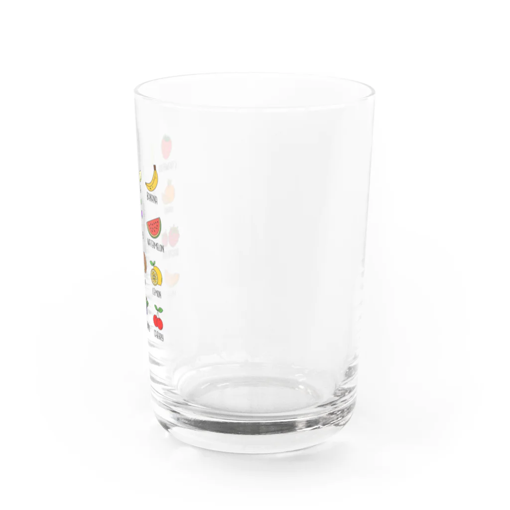 insparation｡   --- ｲﾝｽﾋﾟﾚｰｼｮﾝ｡のくだもの屋さん (カラー) Water Glass :right