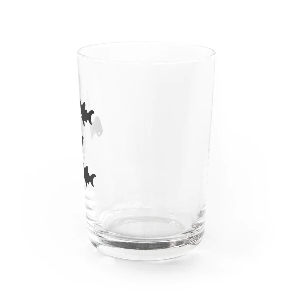 ゆるあにまるのシュモクザメ-シルエット Water Glass :right