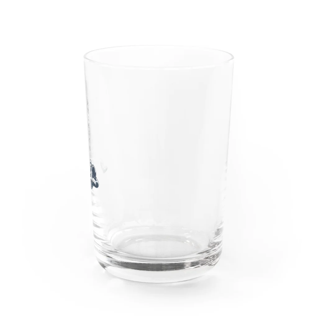 oropo.nomitaiのサウナは自由と語る宇宙飛行士 Water Glass :right