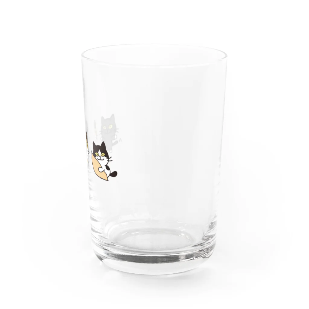 nyans_italiaのうちのネコちん Water Glass :right