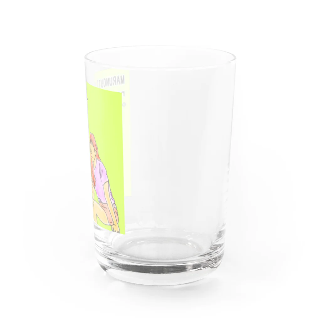 ©️みるの丸の内OLのつぶやきグッズ Water Glass :right