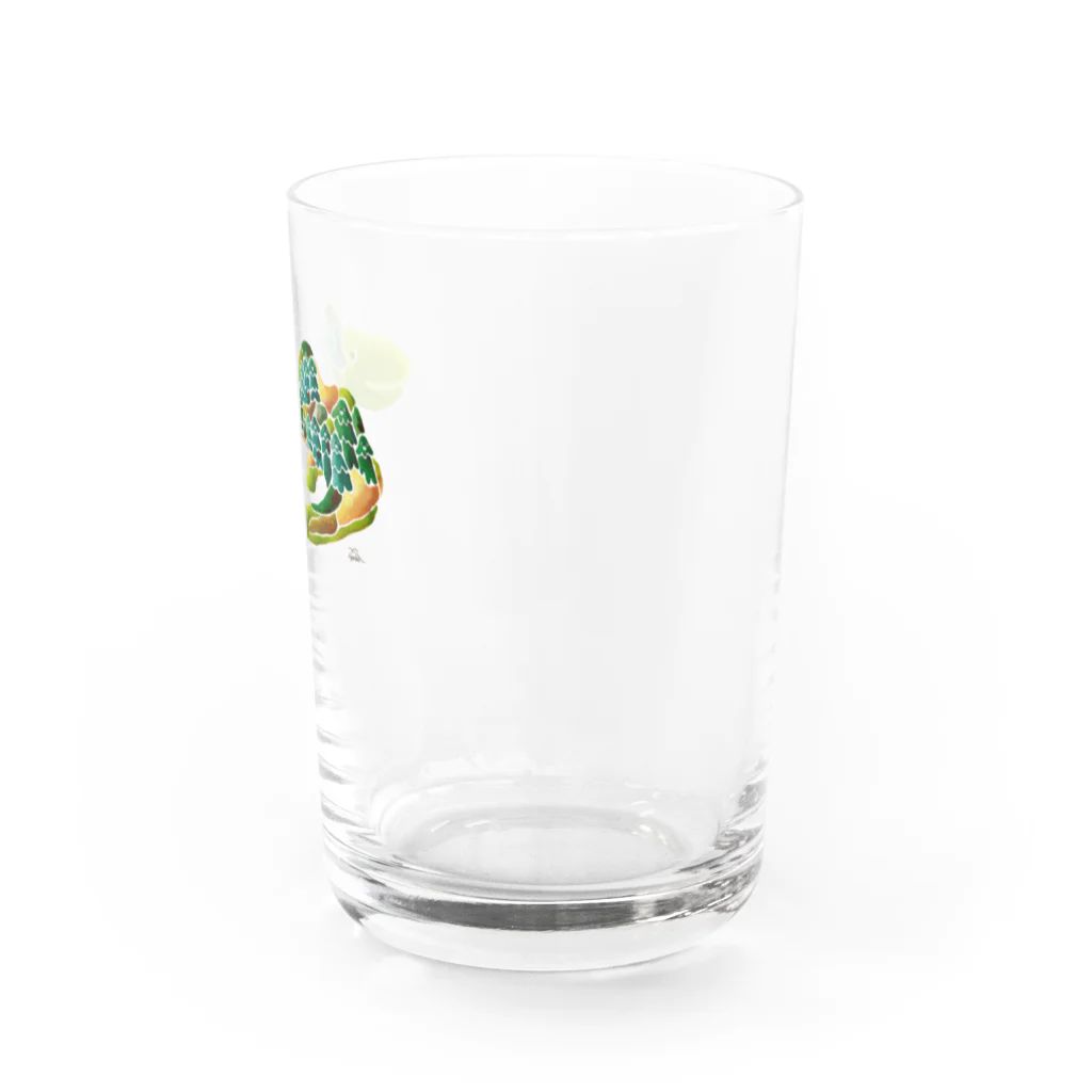 yuckeの森ワニ Water Glass :right