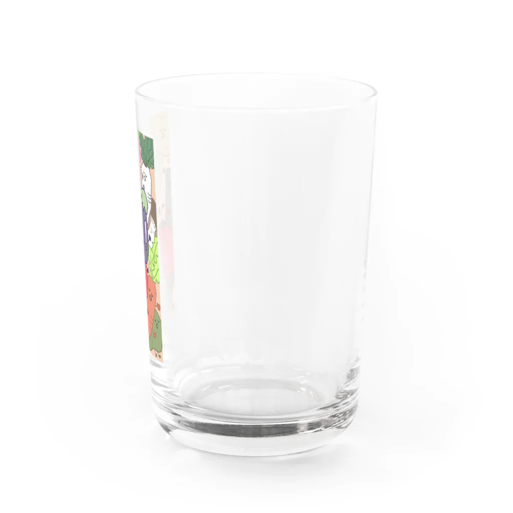 ほっこりのすやすやお野菜 Water Glass :right