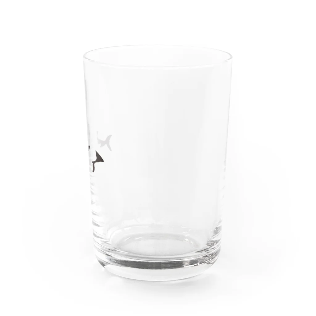 水とお茶のイロワケイルカ Water Glass :right