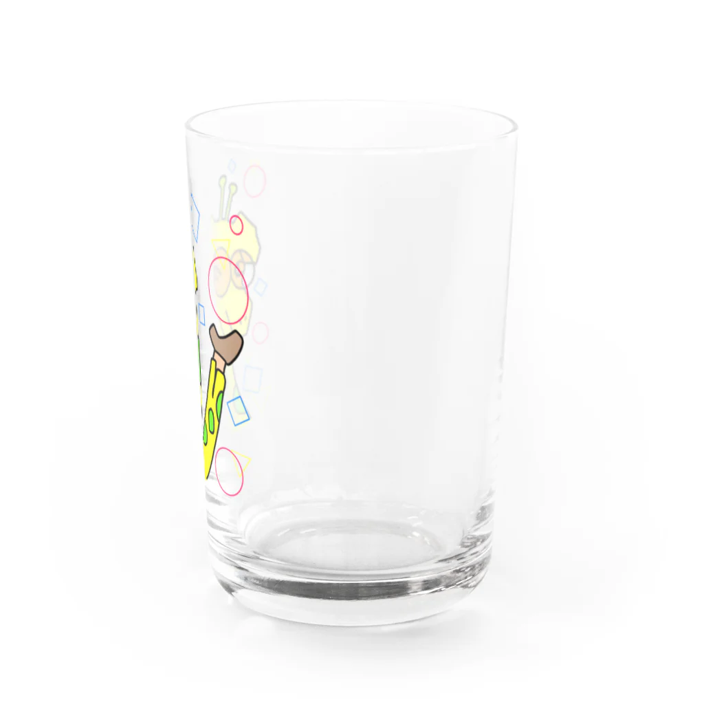 greetenのメガネきりん先生 Water Glass :right