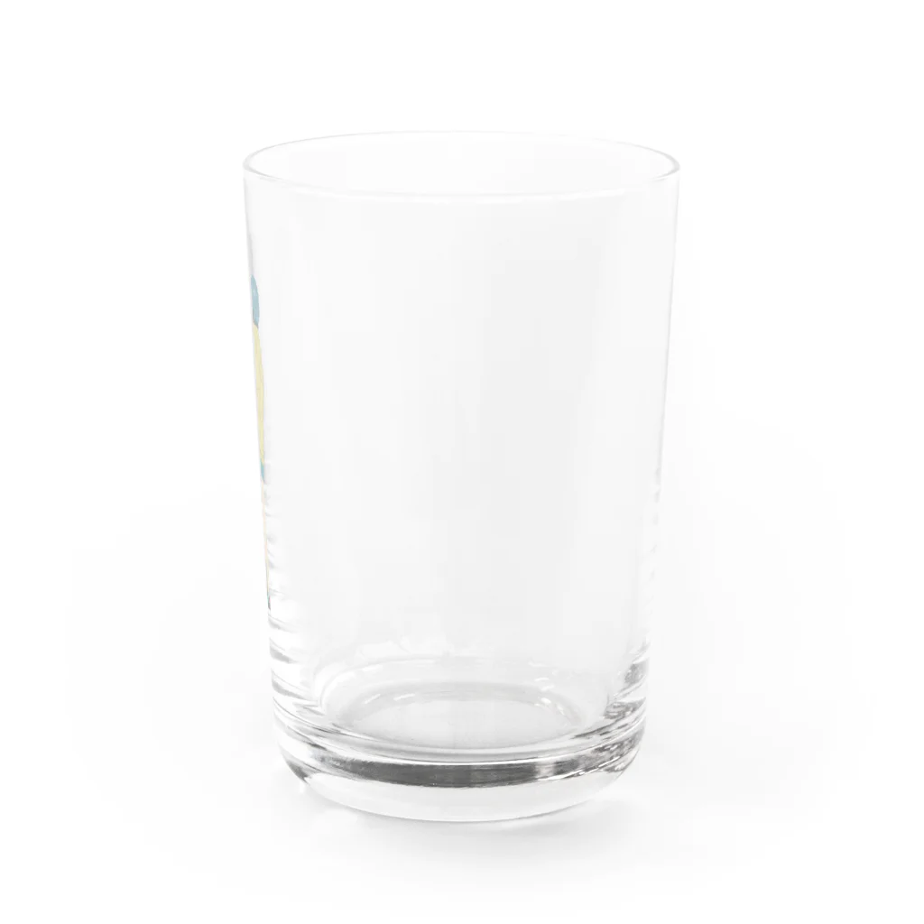 YU_SHOPのエモい女の子グラス グラス右面