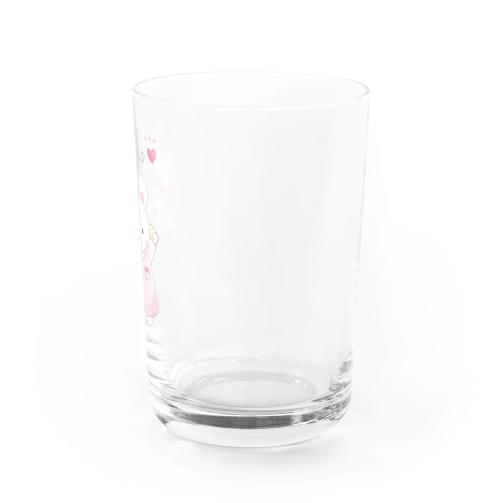 くまこちゃん♡のくまこちゃん♡ Water Glass :right