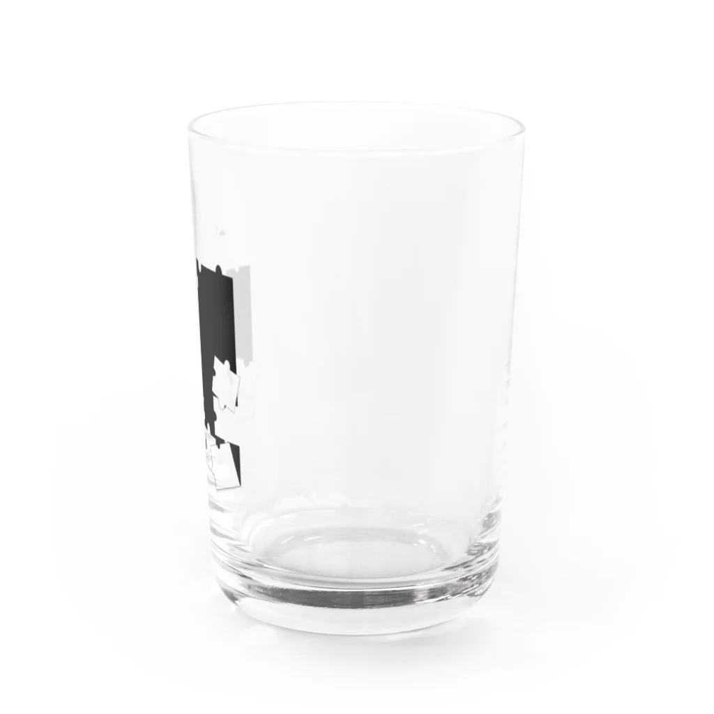 白菜モグモグのバラバラパズル Water Glass :right