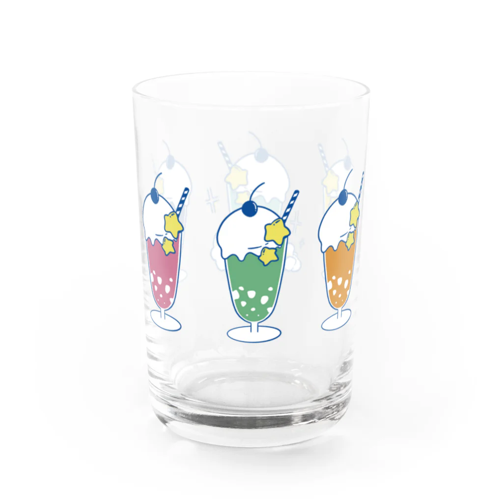 くまとソーダのくまとソーダ Water Glass :right