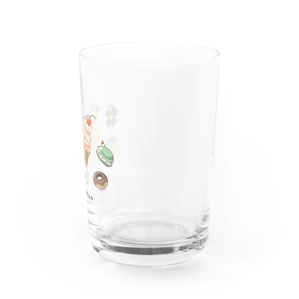 きつねさんのおうちのきつねさん　アイスといっしょ Water Glass :right