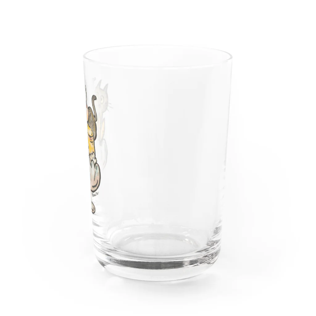 Ronnie and abbeyのさくらんぼどろぼう Water Glass :right